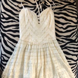 Cream dress